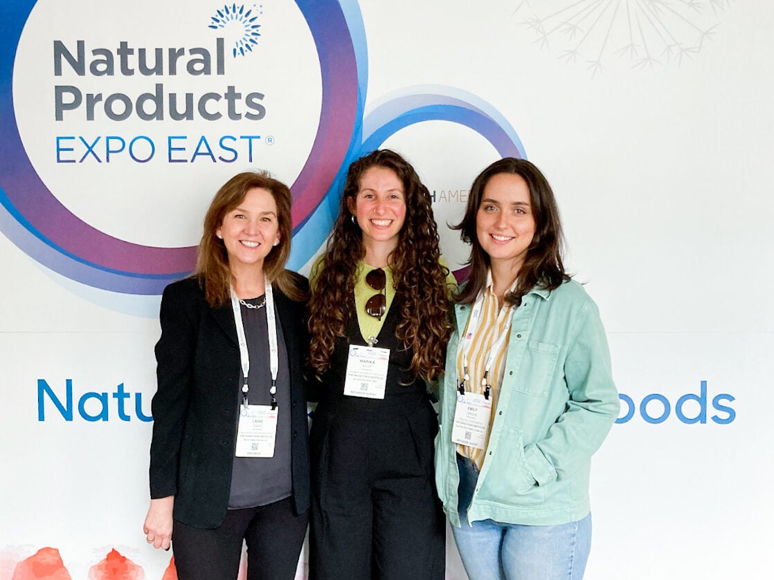 Gfi team members attending natural products expo east 2022