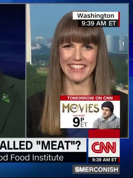 Gfi director of policy jessica almy defends terms like “plant-based burger” on cnn