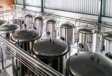 Stainless steel tanks for fermentation
