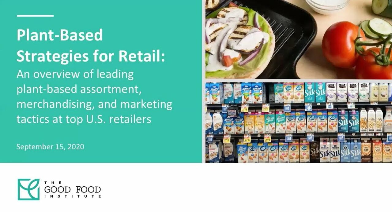 Watch our on-demand webinar on merchandising and marketing strategies for increasing plant-based food sales at grocery stores.