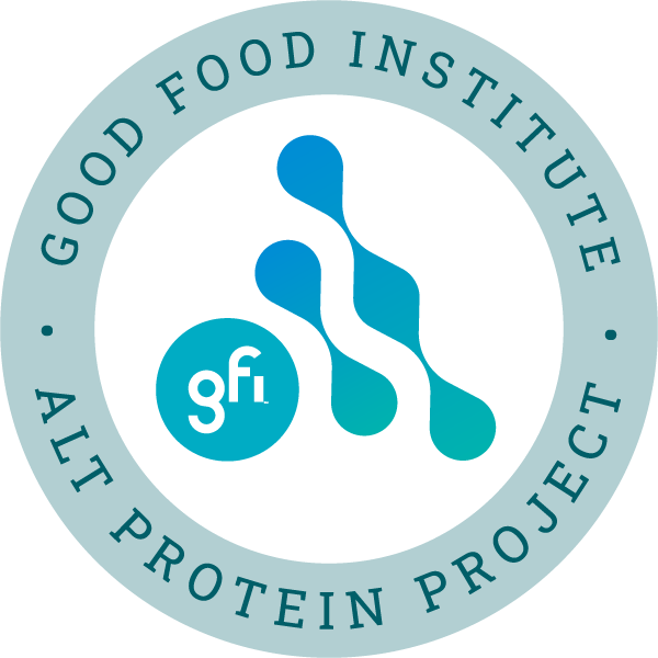 The alt protein project logo, an initiative by the good food institute