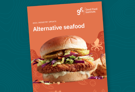 Alternative seafood industry update report cover